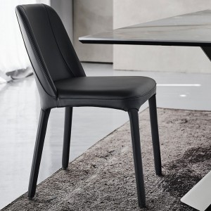 Silla Wilma de Cattelan Italia. Silla de acero tapizada. Sillas de diseño.