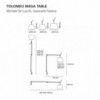 Tolomeo Mega table de Artemide. Tienda online lámparas modernas.