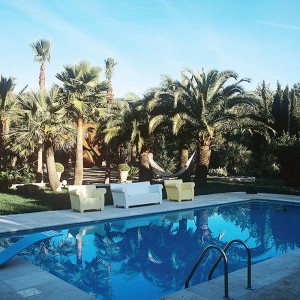 Sillón Bubble Club Kartell. Muebles y complementos de diseño para exterior.