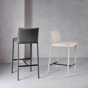 Taburete Norma Couture de Cattelan Italia. Muebles modernos italianos.