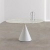 Mesa Clay Encimera Mármol para comedor de Desalto. Mesas italianas modernas.