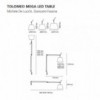 Tolomeo Mega LED sobremesa de Artemide. Tienda online de lámparas modernas.