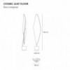 Cosmic Cosmic Leaf Floor de Artemide. Tienda online lamparas modernas.
