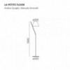 La Petite Floor de Artemide. Tienda online lamparas modernas.