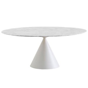 Mesa Clay Encimera Mármol para comedor de Desalto. Mesas italianas modernas.