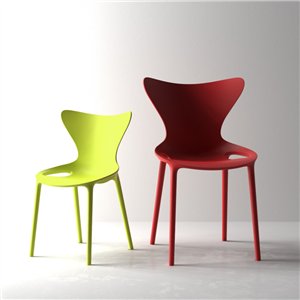 Silla Love inspirada en el amor. Silla exterior de Vondom