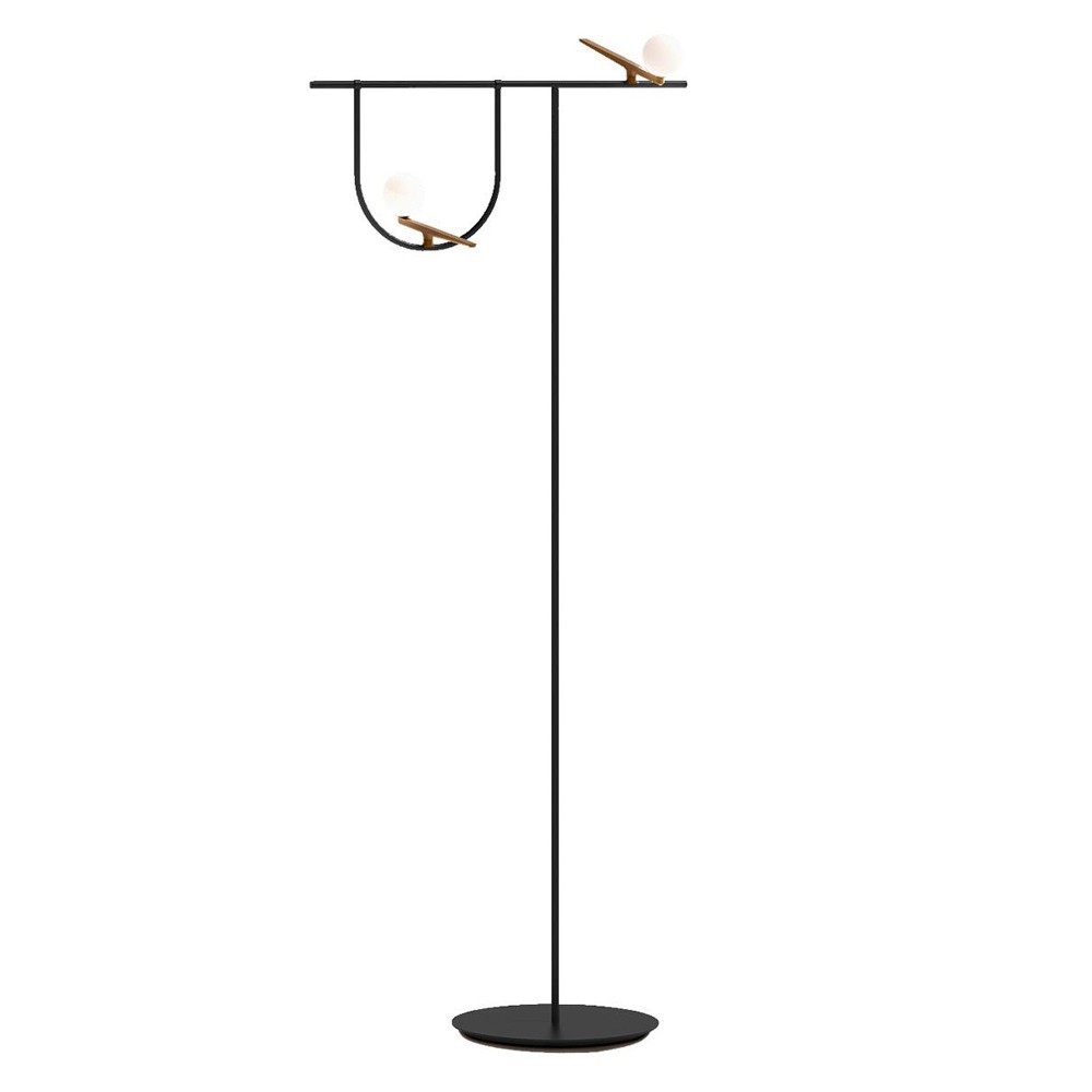 Yanzi Floor de Artemide para despachos. Lámpara de pie ideal para interior.