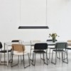 Silla Soft Edge 50 de madera de gran diseño moderno para espacios interiores catálogo Hay