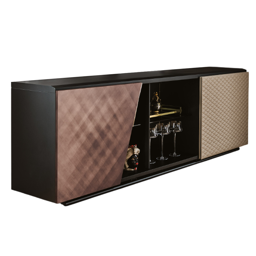 Aparador Aston de Cattelan Italia. Aparador de madera. Aparador moderno.