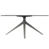 Mesa auxiliar Mari-Sol pie Ø96 de Vondom. Muebles y complementos de exterior.