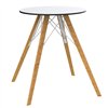 Mesa redonda Faz Wood dining table. Vondom