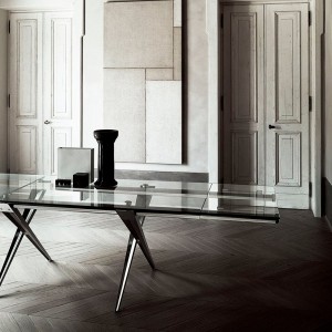 Mesa Tender Extensible de Desalto. Mesas extensible de diseño italiano.