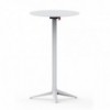 Mesa alta Faz pie Ø62 de Vondom. Muebles y complementos de exterior.