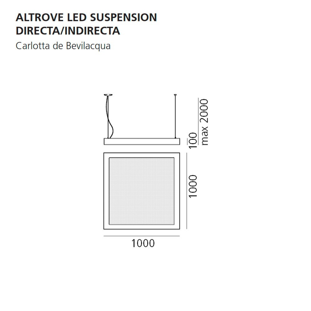 Altrove suspension de Artemide. Tienda online lamparas modernas.
