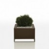 Macetero Land Vela Fabricado en Resina con Autorriego |  Lluesma