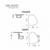 Mesita elevable Orlando de Cattelan Italia. Mobiliario de diseño. Mesas auxiliares.