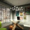 Led net circle suspension de Artemide. Tienda online de lámparas modernas.