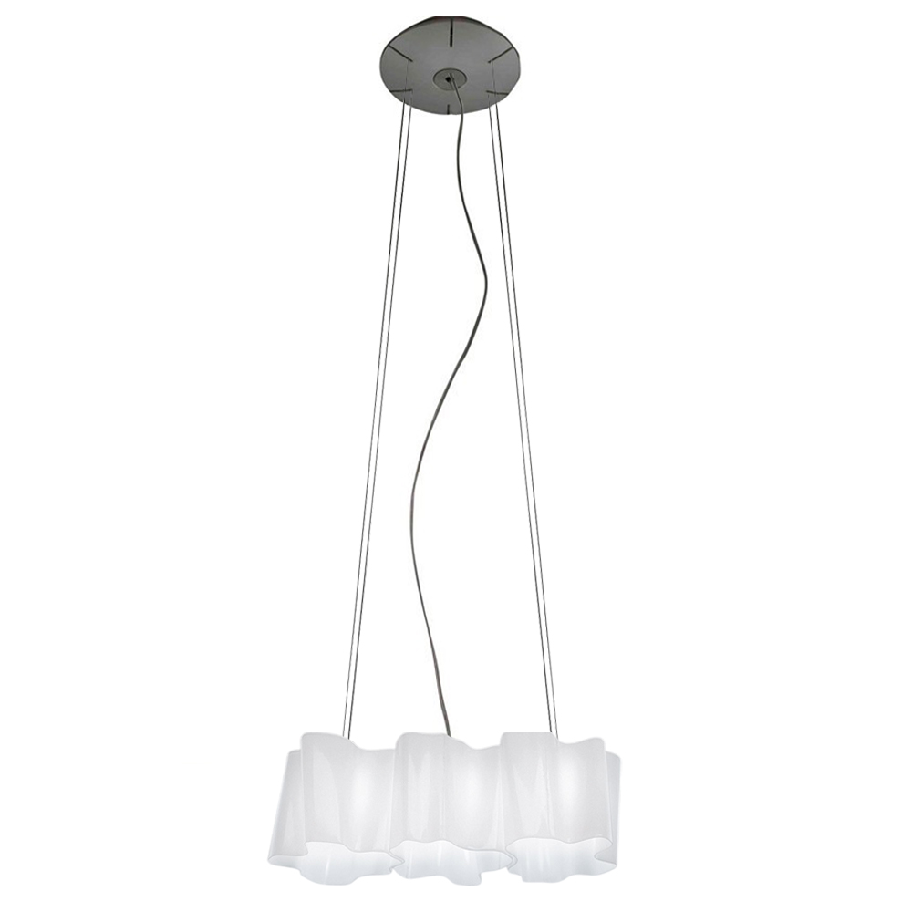Lógico mini suspensión 3 in linea Artemide. Tienda de lámparas modernas.