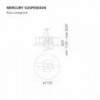 Mercury LED suspensión de Artemide. Tienda online de lámparas modernas.