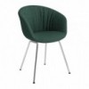 Silla AAC 27 tapizado Soft de Hay. Silla de diseño tapizada.
