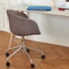 Silla AAC 53 Soft de aluminio y polipropileno tapizada de Hay ideal para las oficinas