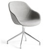 Silla AAC 121 tapizada de Hay. Silla giratoria tapizada.