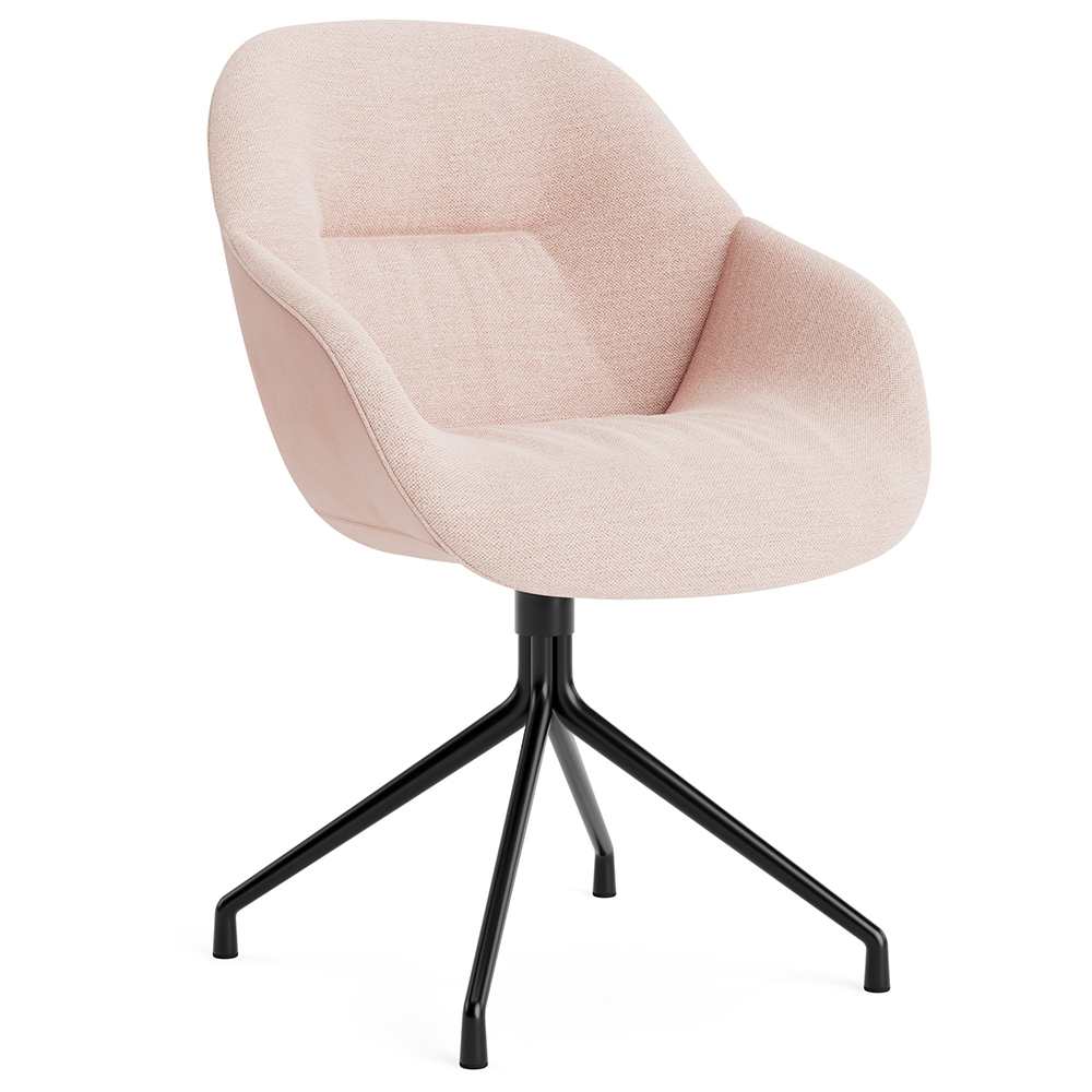 Silla AAC 121 tapizado Soft de Hay. Silla giratoria tapizada.