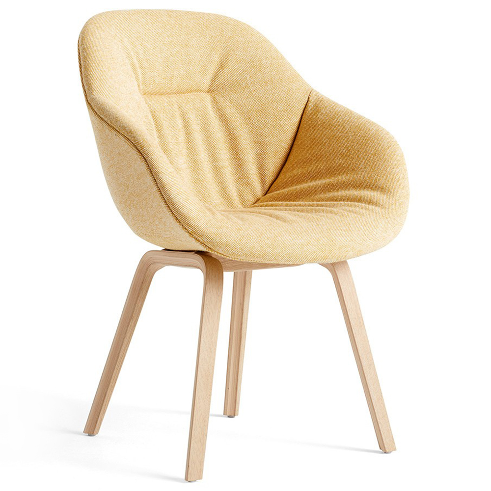 Silla AAC 123 tapizado soft de Hay. Silla nórdica tapizada.