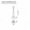Lógico suspensión 3x120º de Artemide. Tienda online lámparas modernas.