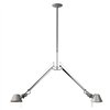 Tolomeo due bracci suspension alluminio Artemide de diseño elegante.