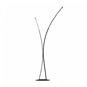 Lámpara de pie Twin de Cattelan Italia. Iluminación de diseño. Lámpara de pie.