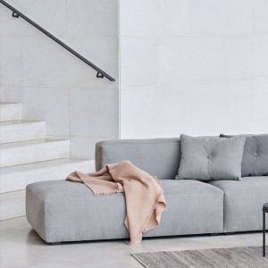 Sofá Mags soft lounge de madera tapizado de HAY.