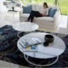 Mesa auxiliar Albino Family de Horm. Muebles modernos de diseño italiano.