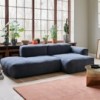 Sofá Mags soft lounge de madera tapizado de HAY.