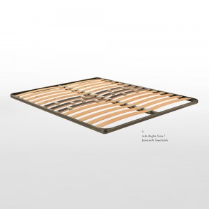 Cama con cabezal y dosel Moheli de Horm. Muebles modernos de diseño italiano.