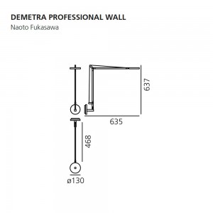 Demetra professional wall de Artemide. Tienda online lámparas modernas.
