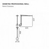 Demetra professional wall de Artemide. Tienda online lámparas modernas.