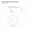 Droplet mini LED wall / ceiling de Artemide. Tienda online lámparas modernas.