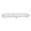 Sofá 5 Plazas Delta 432x88x72 cm para Espacios Exteriores | Vondom