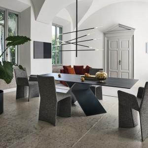 Mesa AX fija cerámica Bonaldo