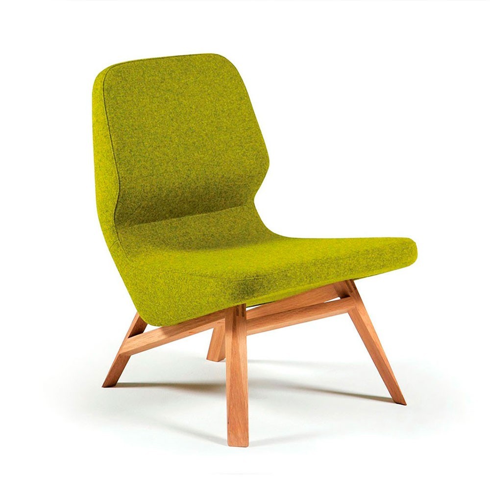 Butaca Oblique Lounge de Prostoria. Butacas diseño.