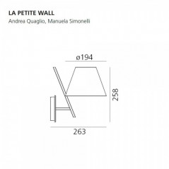 Aplique La Petite wall Artemide