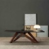 Mesa Big Table fija madera de Bonaldo. Mobiliario de diseño italiano.