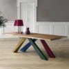 Mesa Big Table fija madera de Bonaldo. Mobiliario de diseño italiano.