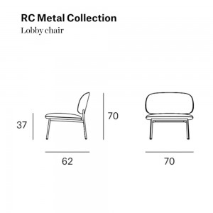 Butaca Lobby Chair Blasco y Vila. Sillas de diseño. Butacas de diseño moderno.