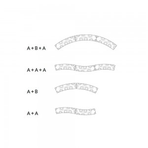 Banco Ripples Like a River de Horm. Sillas, taburetes y bancos de diseño.