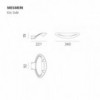 Mesmeri halo de Artemide. Diseño creativo y elegante en lámparas de salón.