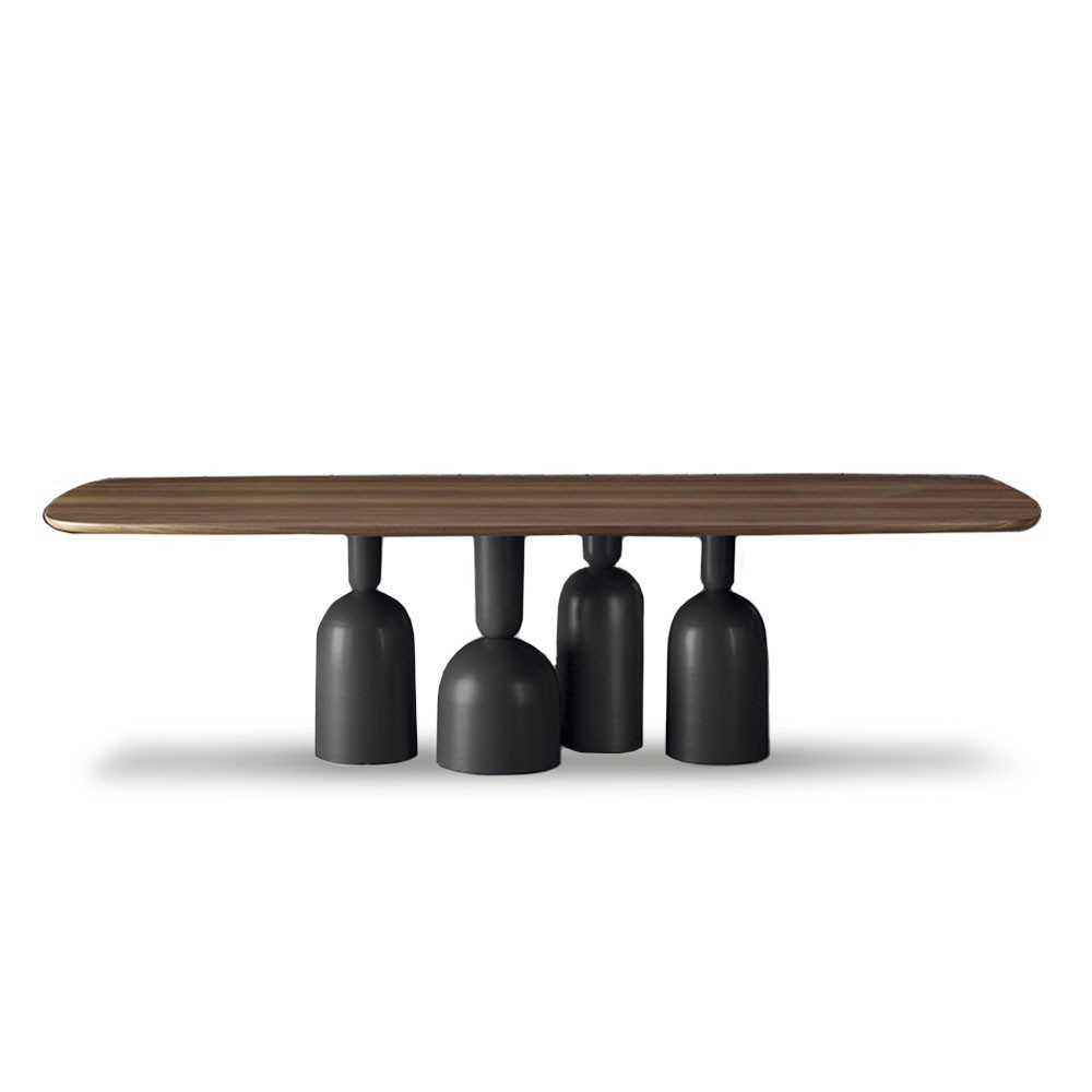 Mesa Cop rectangular madera de Bonaldo. Mobiliario de diseño italiano.