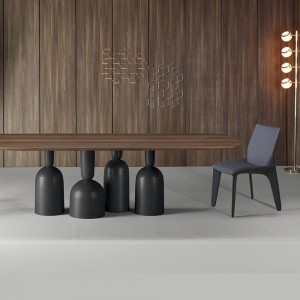 Mesa Cop rectangular madera de Bonaldo. Mobiliario de diseño italiano.