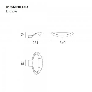 Mesmeri LED de Artemide. Hermosas y modernas lámparas para interior.